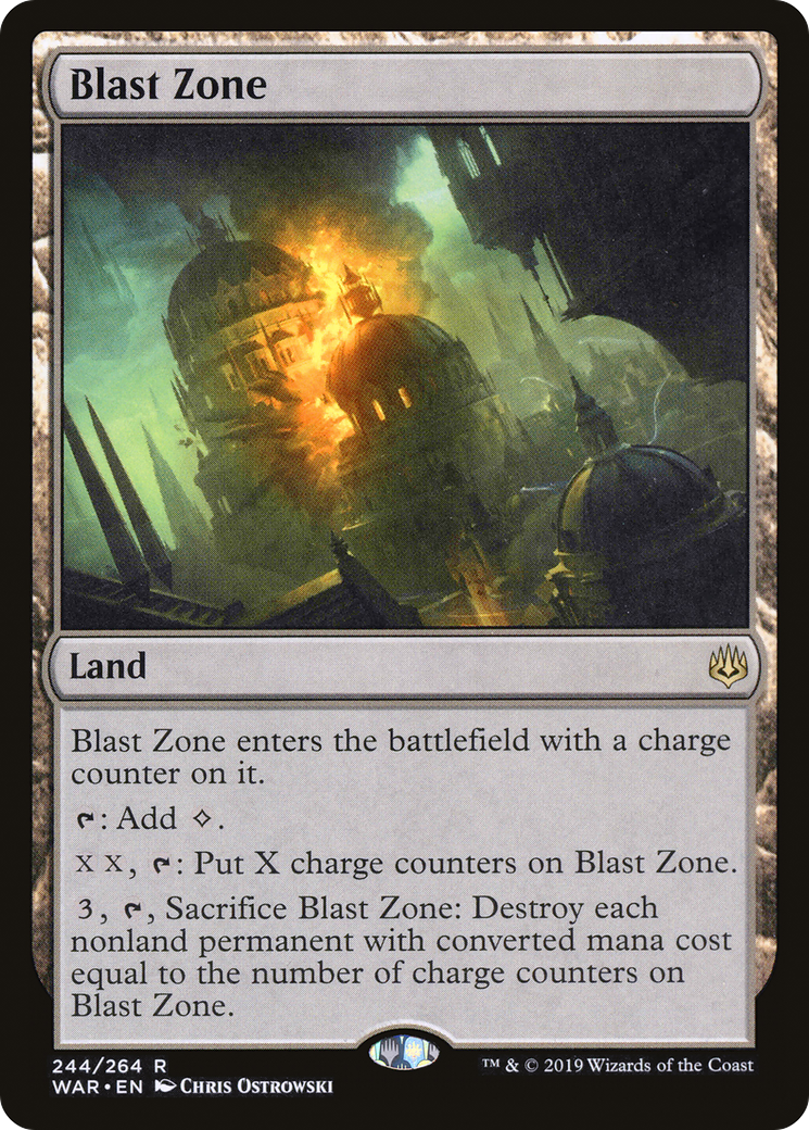 Image of Blast Zone (WAR-244) - War of the Spark