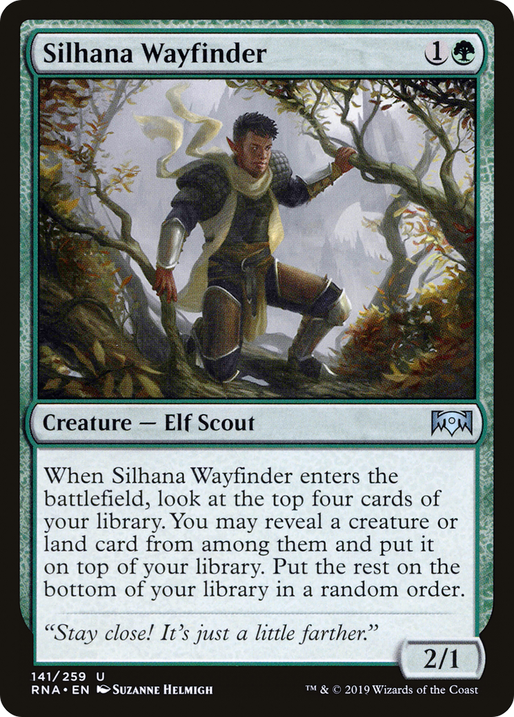 Image of Silhana Wayfinder (RNA-141) - Ravnica Allegiance Foil