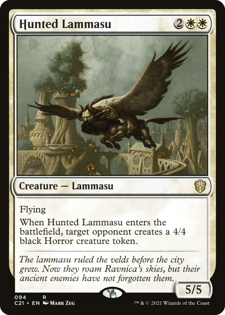 Image of Hunted Lammasu (C21-094) - Commander 2021