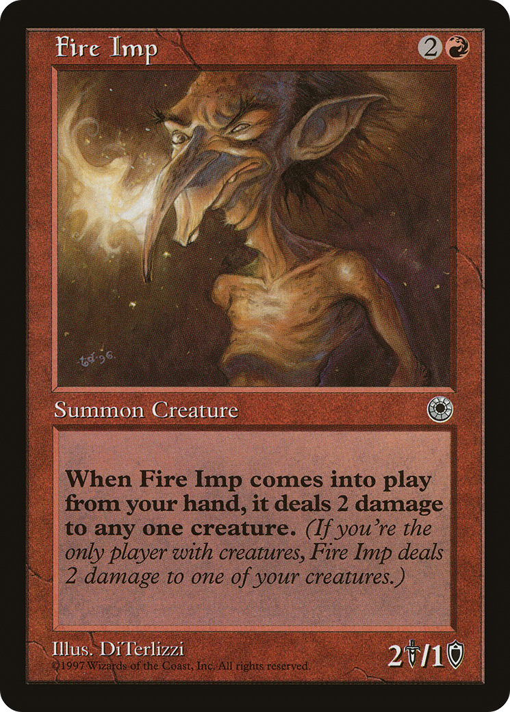 Image of Fire Imp (POR-) - Portal