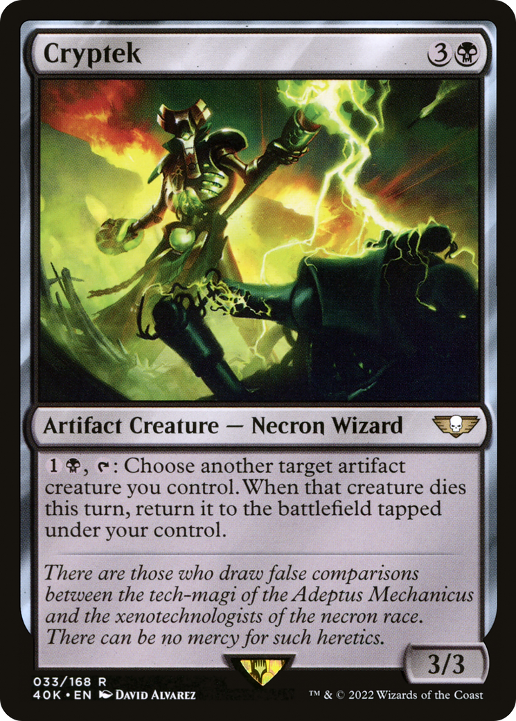 Image of Cryptek (40K-033) - Warhammer 40,000 Commander