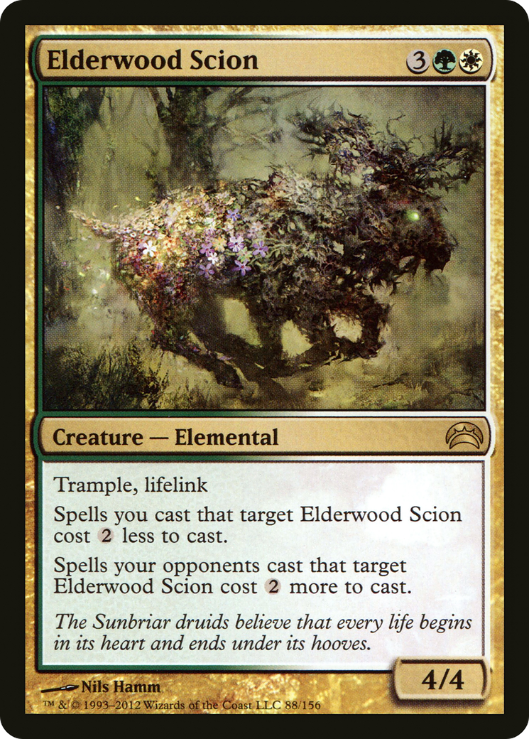Image of Elderwood Scion (PC2-088) - Planechase 2012 Foil