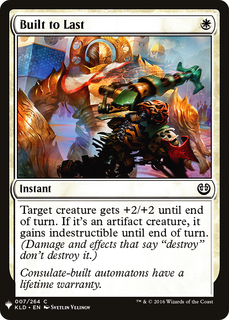 Image of Built to Last (LIST-KLD-7) - The List