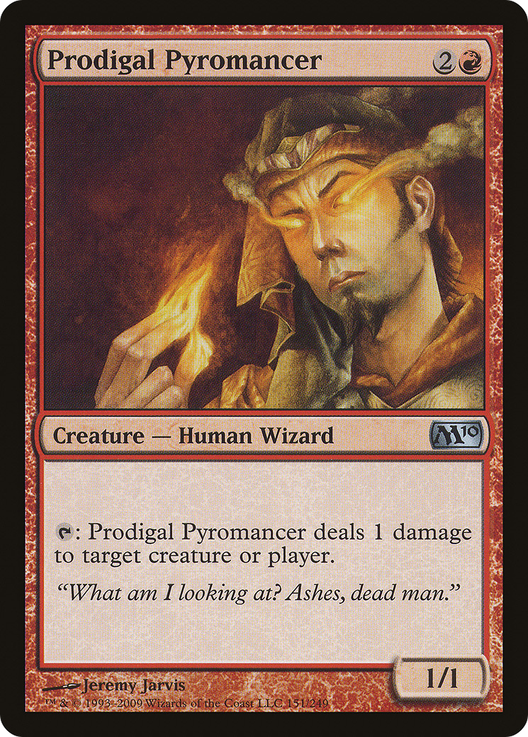 Image of Prodigal Pyromancer (M10-151) - Magic 2010 Foil