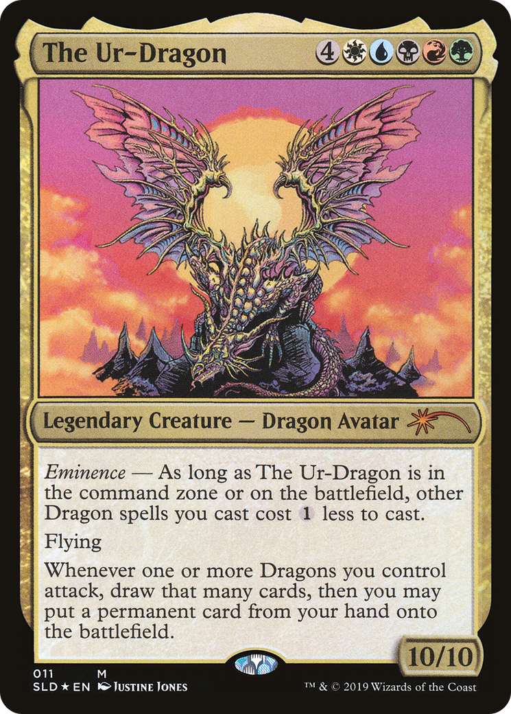 Image of The Ur-Dragon (SLD-011) - Secret Lair Drop Foil