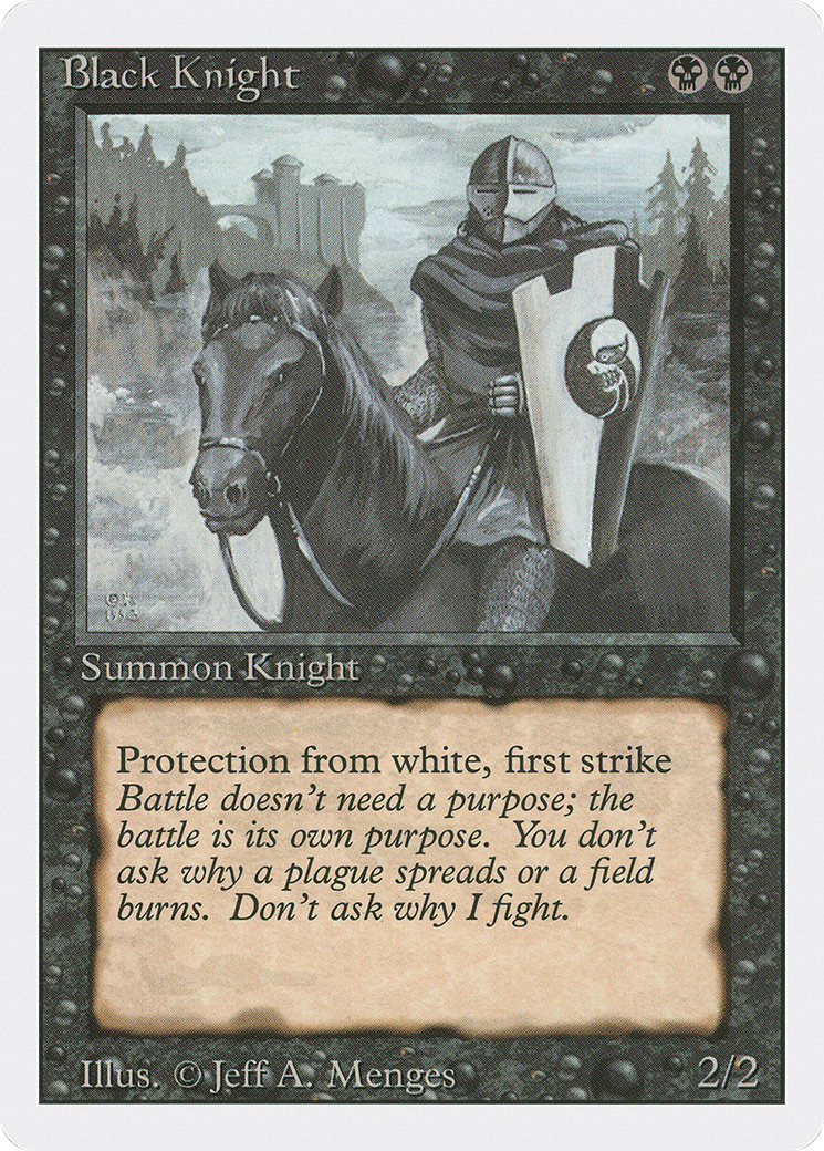 Image of Black Knight (3ED-) - Revised Edition