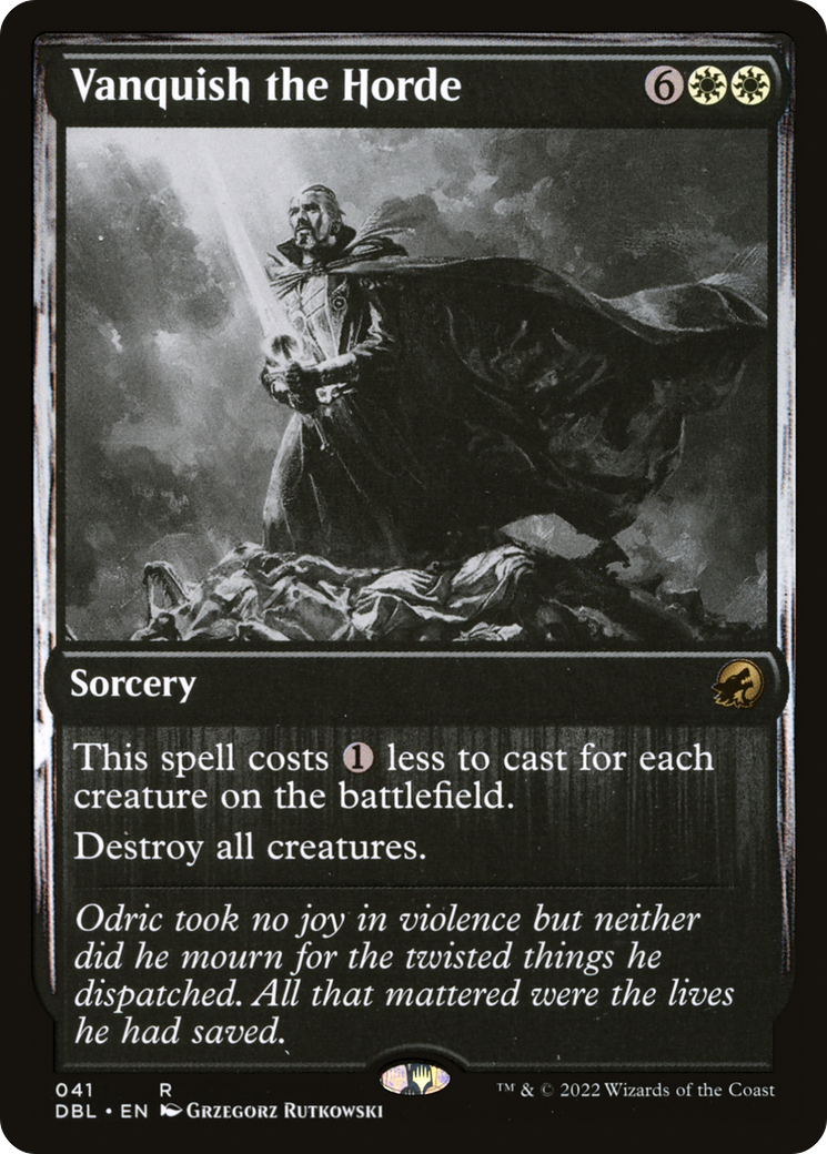 Image of Vanquish the Horde (DBL-041) - Innistrad: Double Feature Foil