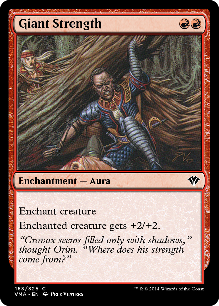 Image of Giant Strength (VMA-163) - Vintage Masters Foil