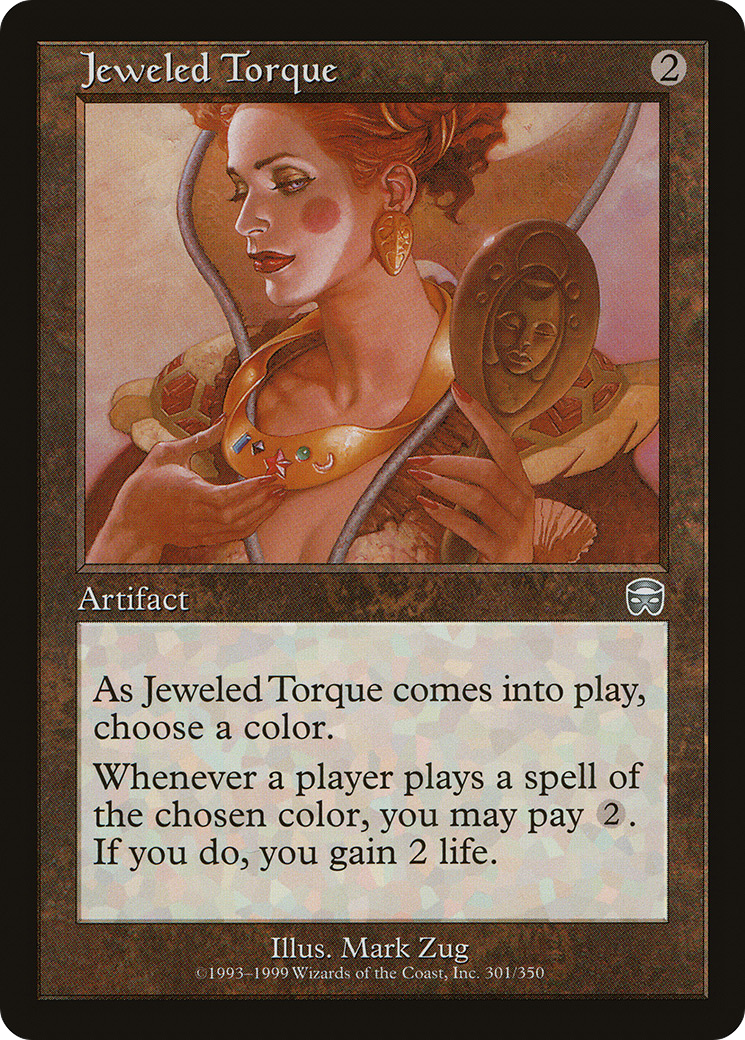 Image of Jeweled Torque (MMQ-301) - Mercadian Masques