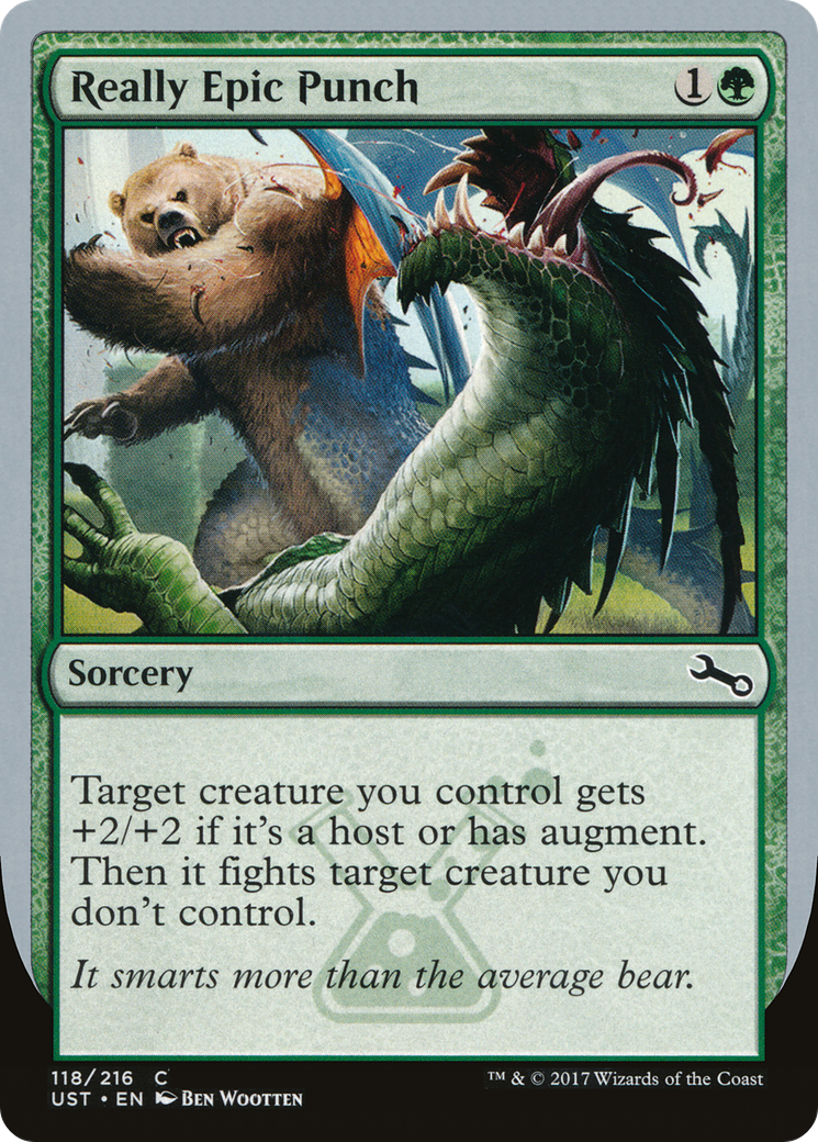 Image of Really Epic Punch (UST-118) - Unstable Foil