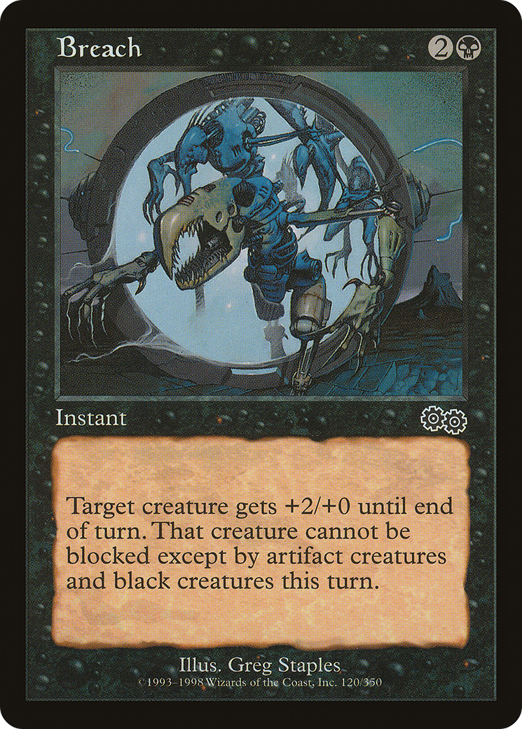 Image of Breach (USG-120) - Urza's Saga