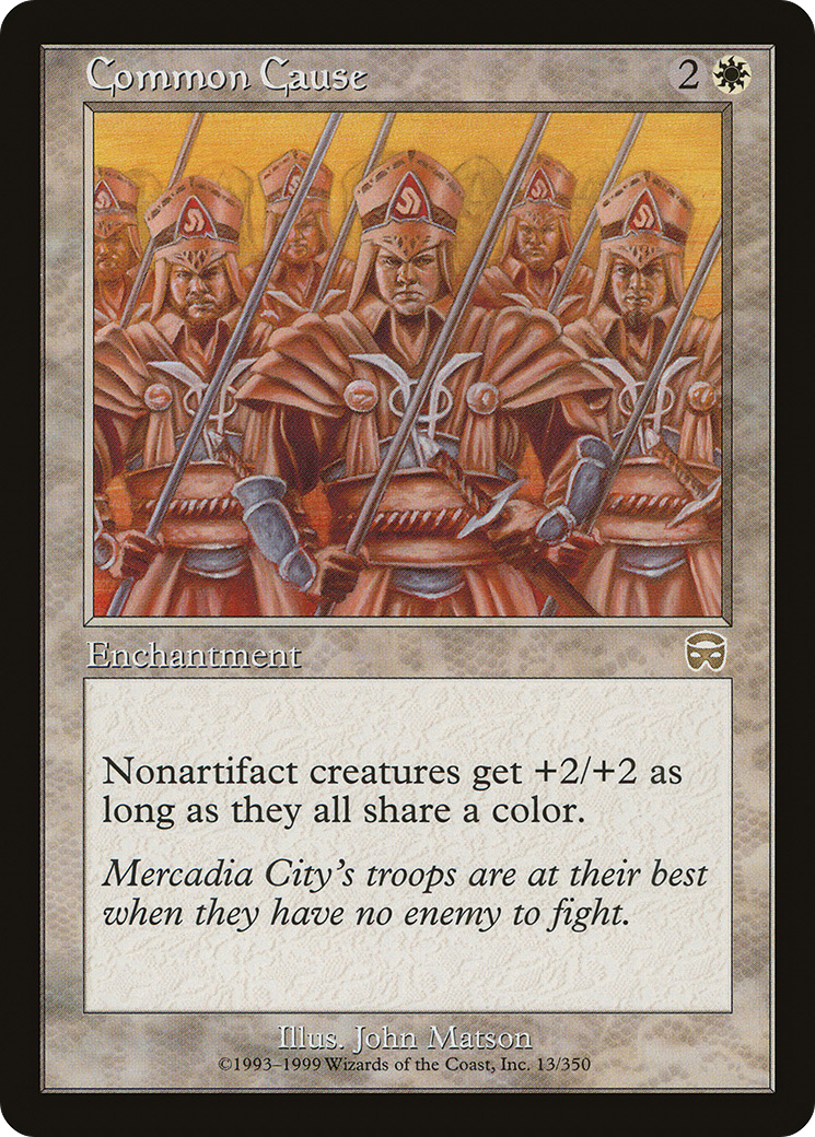 Image of Common Cause (MMQ-013) - Mercadian Masques
