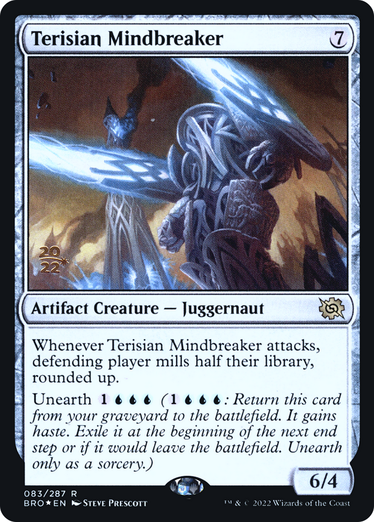 Image of Terisian Mindbreaker (PRE-083) - The Brothers' War Promos Foil
