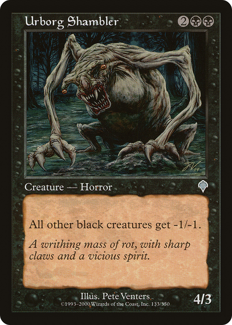 Image of Urborg Shambler (INV-133) - Invasion Foil