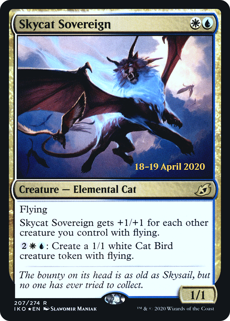Image of Skycat Sovereign (PRE-207) - Ikoria: Lair of Behemoths Promos Foil