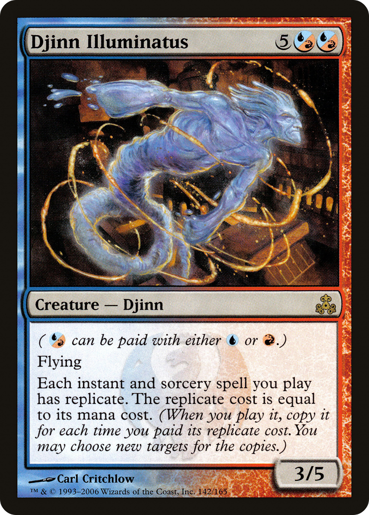 Image of Djinn Illuminatus (GPT-142) - Guildpact Foil