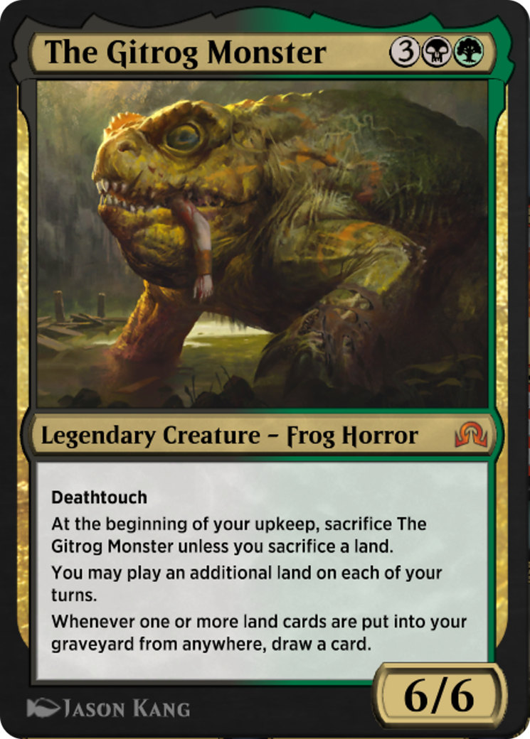 Image of The Gitrog Monster (PANA-103) - MTG Arena Promos