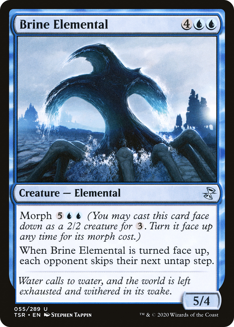 Image of Brine Elemental (TSR-055) - Time Spiral Remastered Foil
