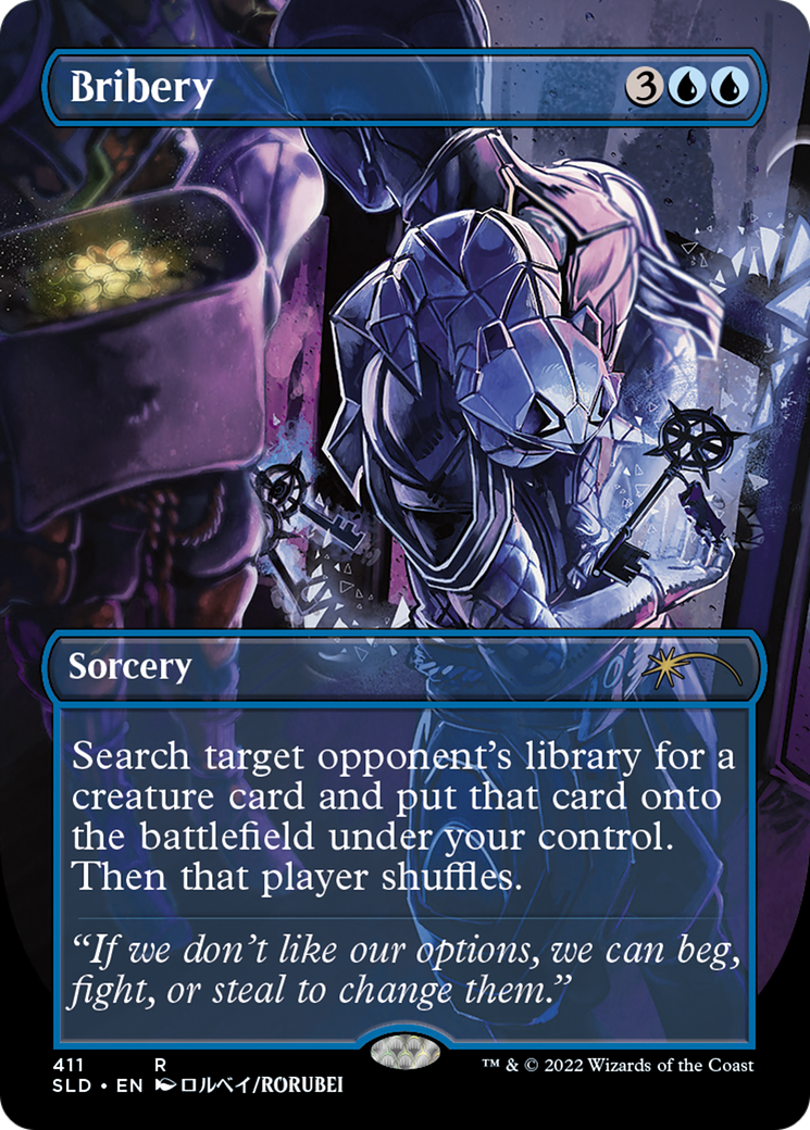 Image of Bribery (SLD-411) - Secret Lair Drop (Borderless)