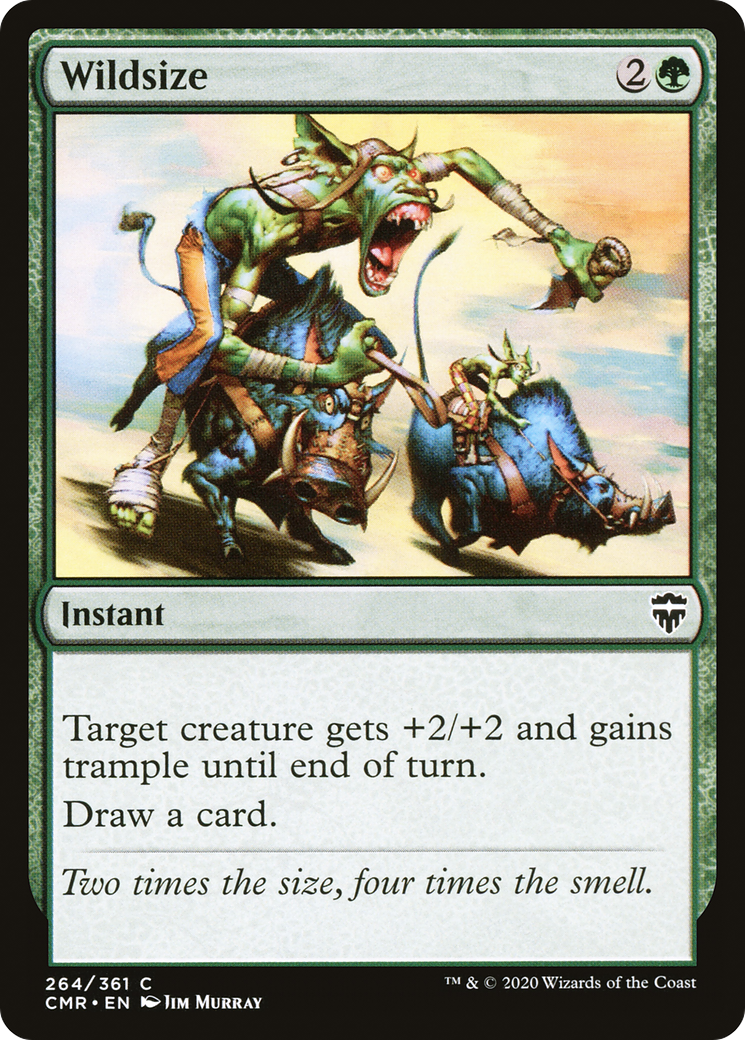 Image of Wildsize (CMR-264) - Commander Legends