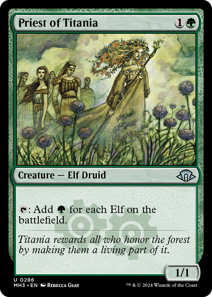 Image of Priest of Titania (MH3-286) - Modern Horizons 3