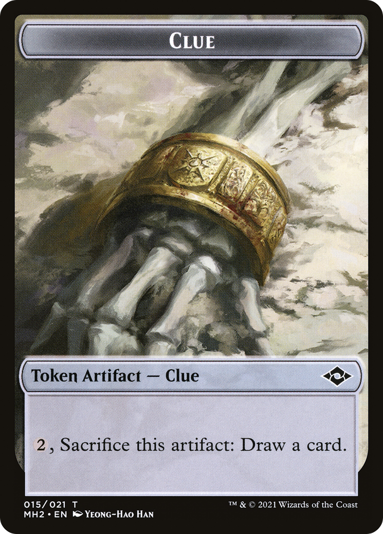 Image of Clue (TMH2-015) - Modern Horizons 2 Tokens Foil