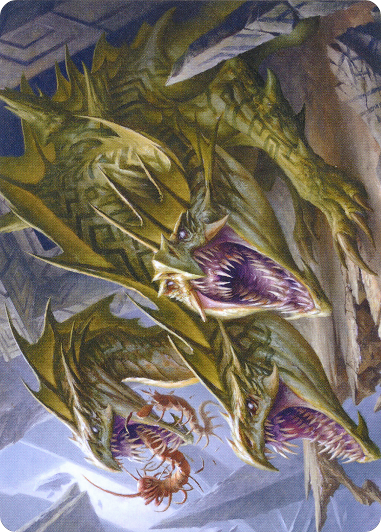 Image of Grakmaw, Skyclave Ravager // Grakmaw, Skyclave Ravager (AZNR-076) - Zendikar Rising Art Series (Borderless)