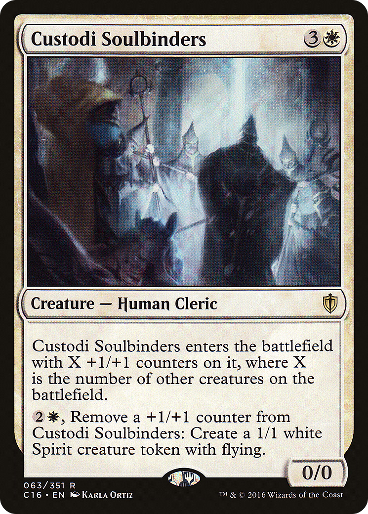 Image of Custodi Soulbinders (C16-063) - Commander 2016