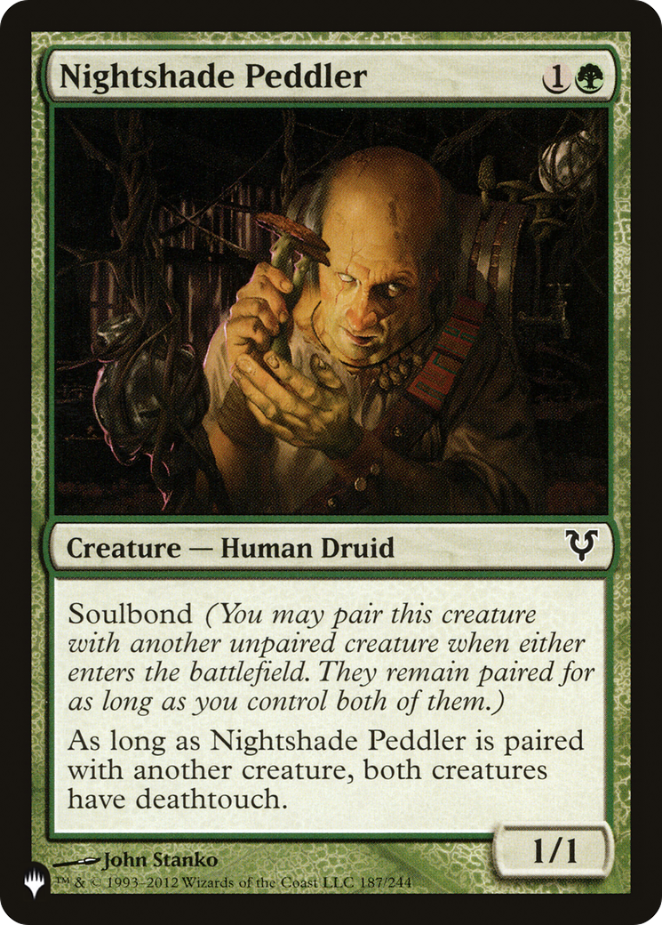 Image of Nightshade Peddler (LIST-AVR-187) - The List