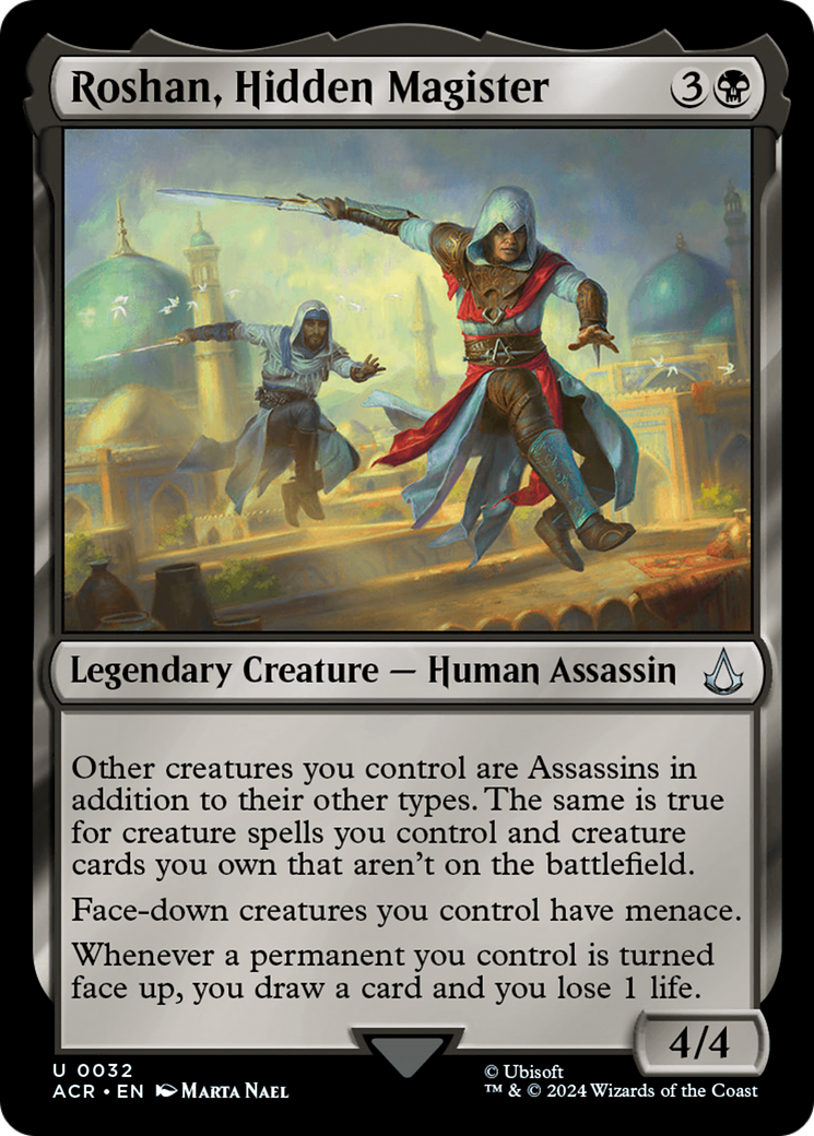 Image of Roshan, Hidden Magister (ACR-032) - Assassin's Creed