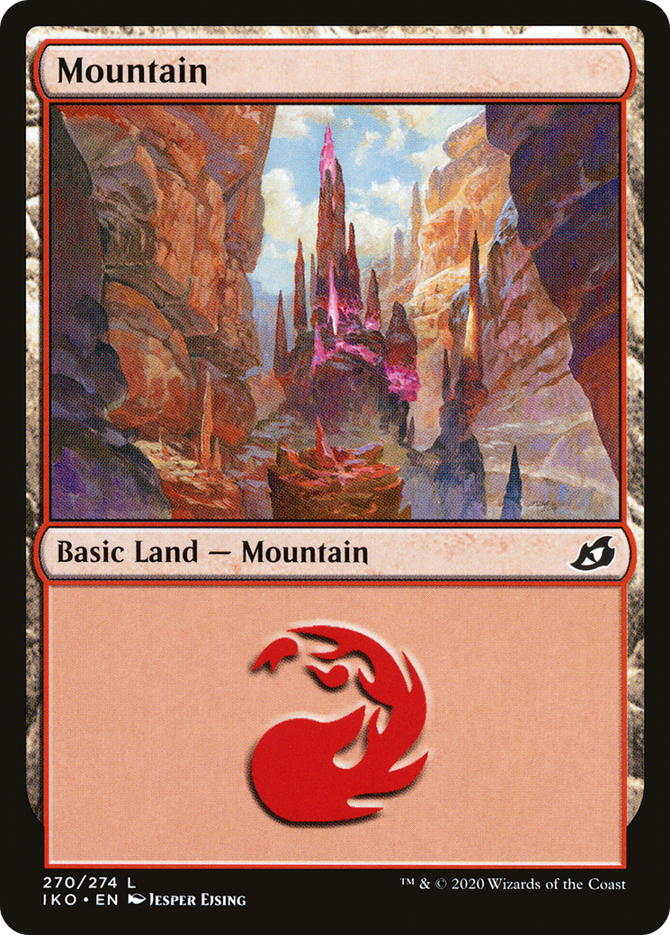Image of Mountain (270) (IKO-270) - Ikoria: Lair of Behemoths Foil