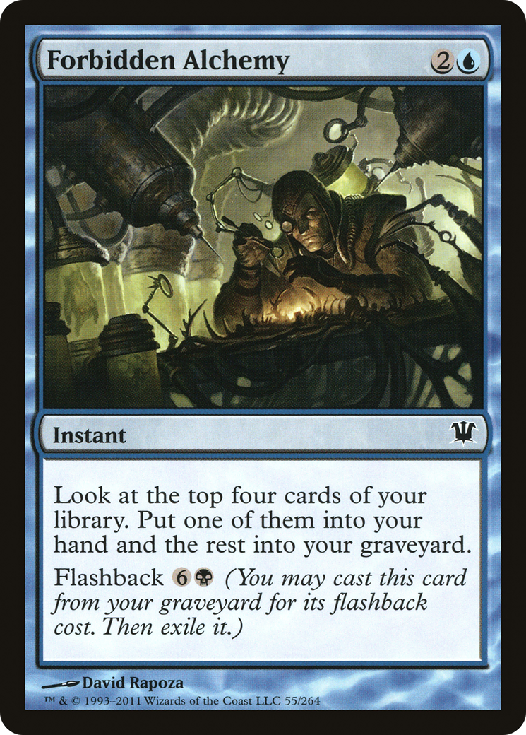 Image of Forbidden Alchemy (ISD-055) - Innistrad Foil