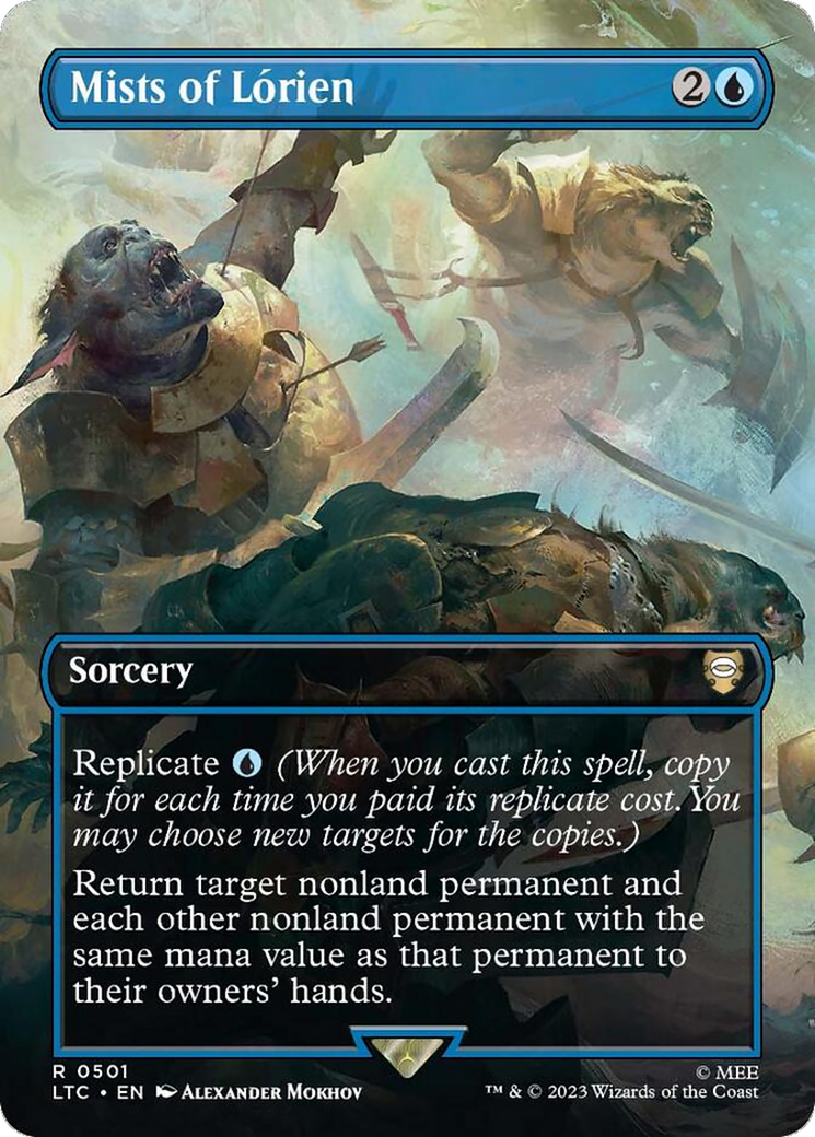 Image of Mists of Lorien (Borderless) (LTC-501) - Tales of Middle-earth Commander (Borderless)