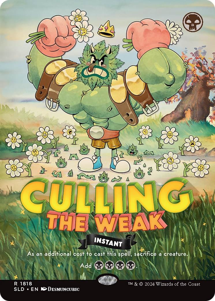 Image of Culling the Weak (SLD-1818) - Secret Lair Drop (Borderless)