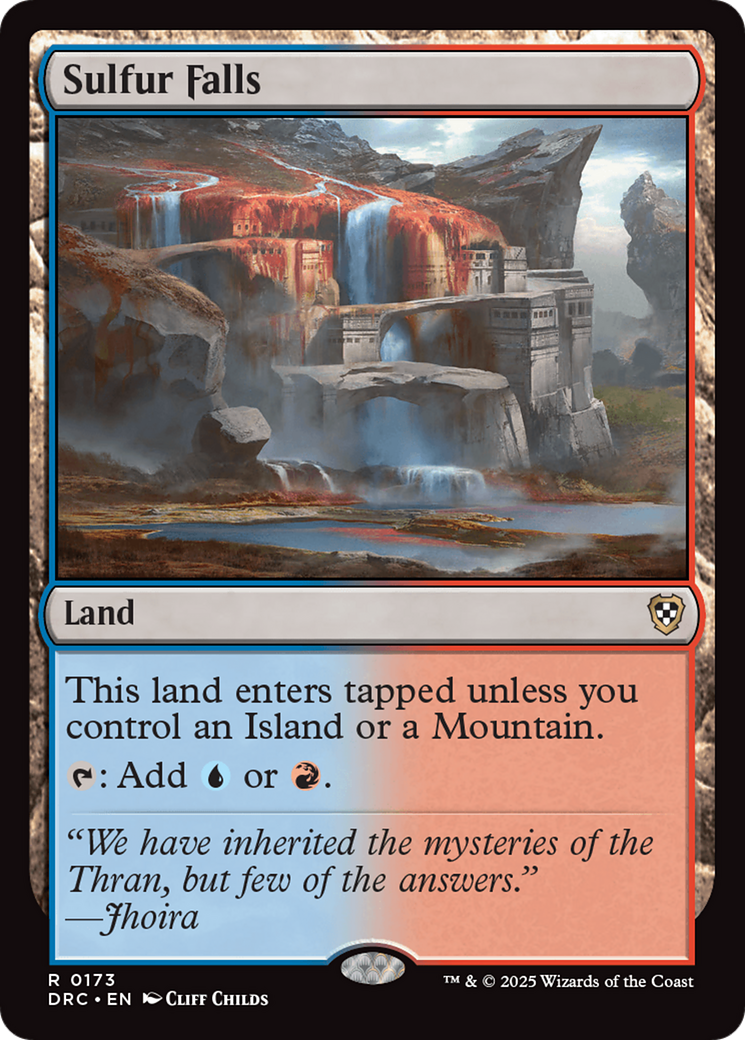 Image of Sulfur Falls (DRC-173) - Commander: Aetherdrift