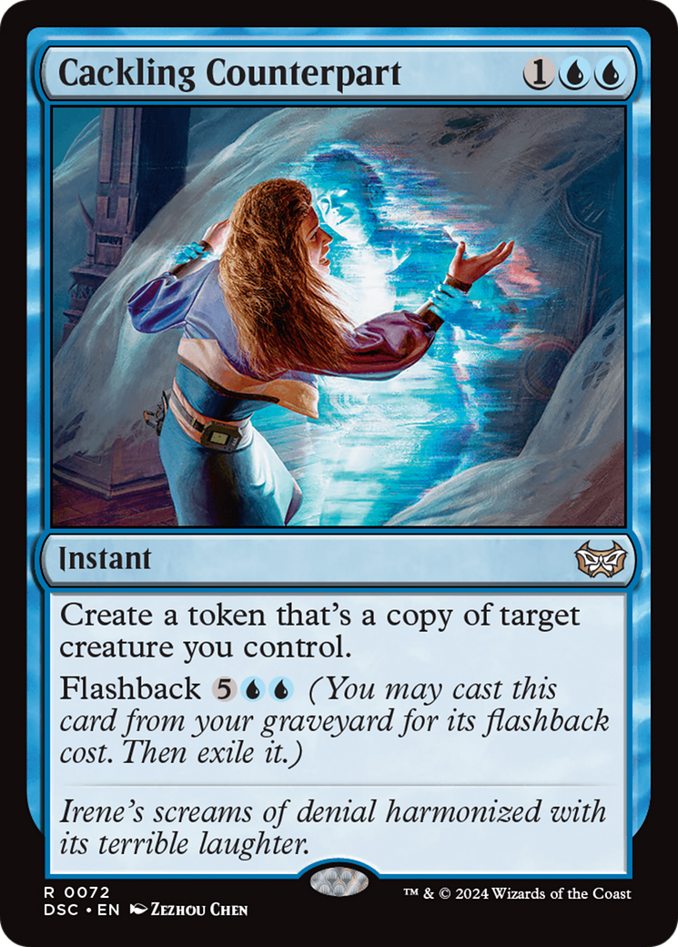 Image of Cackling Counterpart (DSC-072) - Duskmourn: House of Horror Commander