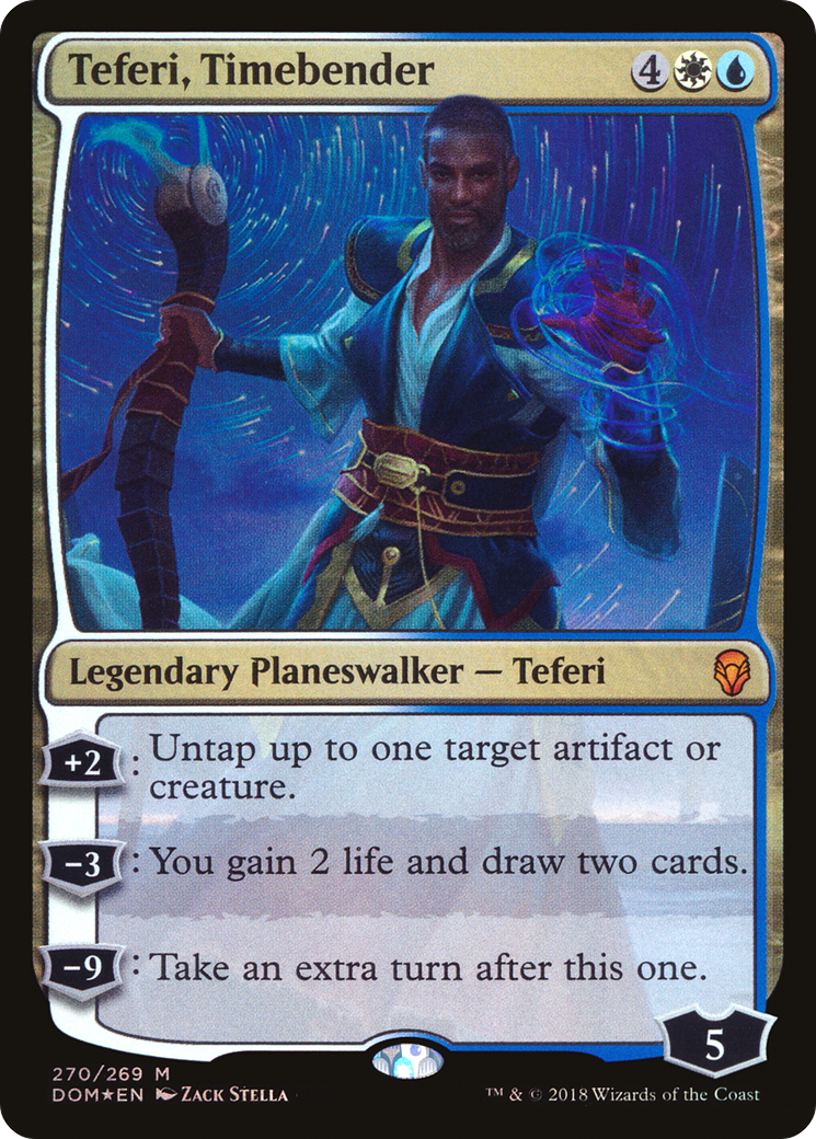Image of Teferi, Timebender (DOM-270) - Dominaria Foil