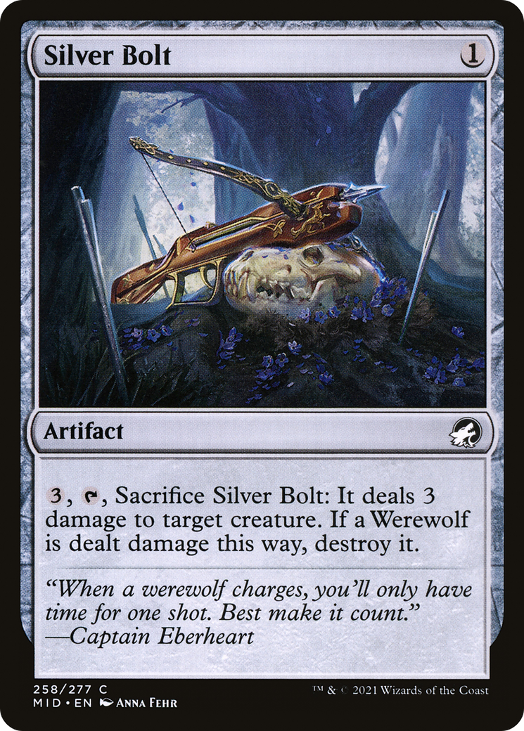 Image of Silver Bolt (MID-258) - Innistrad: Midnight Hunt