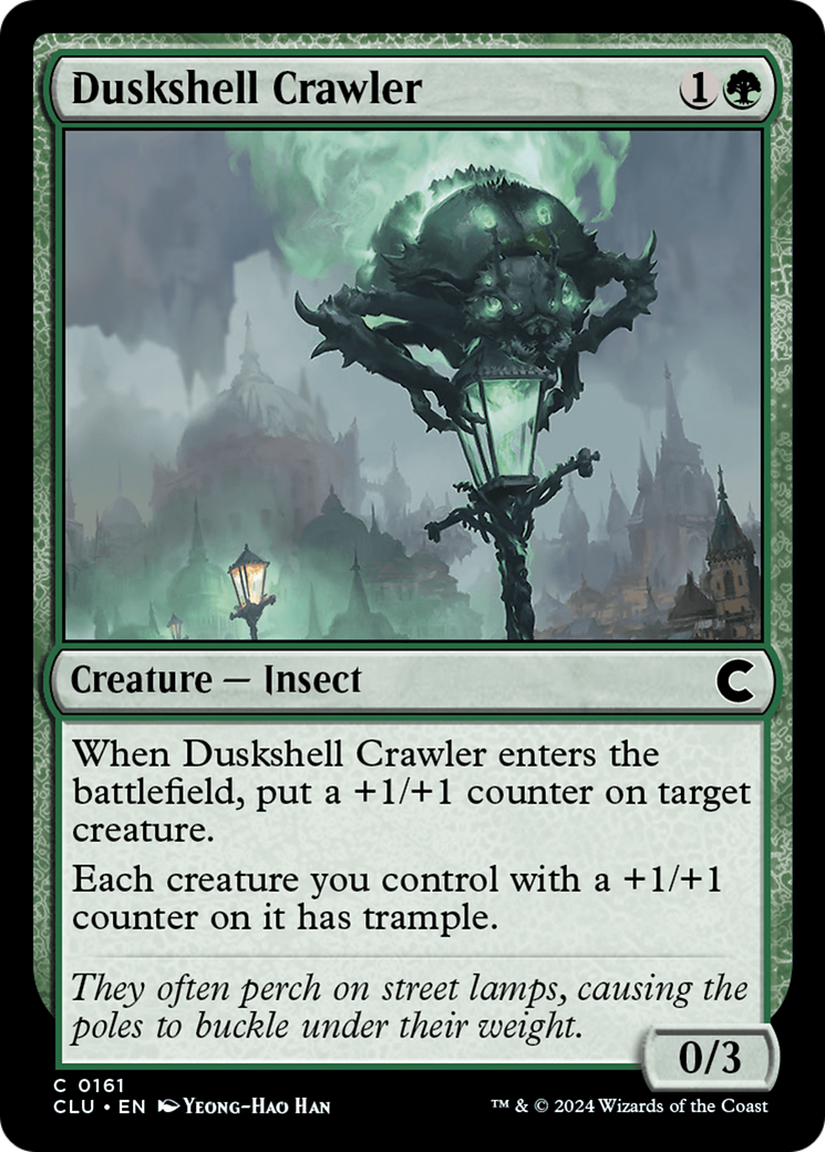 Image of Duskshell Crawler (CLU-161) - Ravnica: Clue Edition