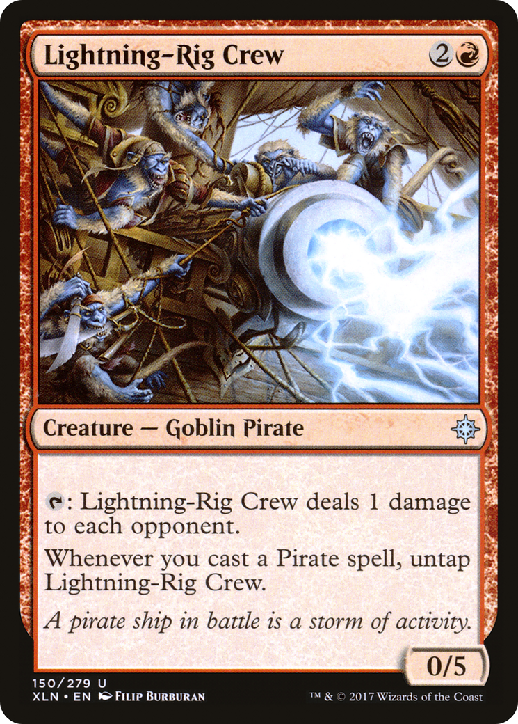 Image of Lightning-Rig Crew (XLN-150) - Ixalan