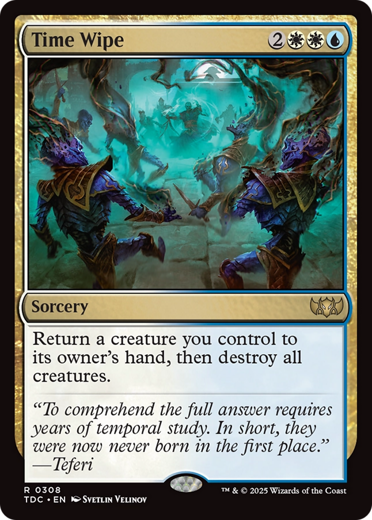 Image of Time Wipe (TDC-308) - Commander: Tarkir: Dragonstorm
