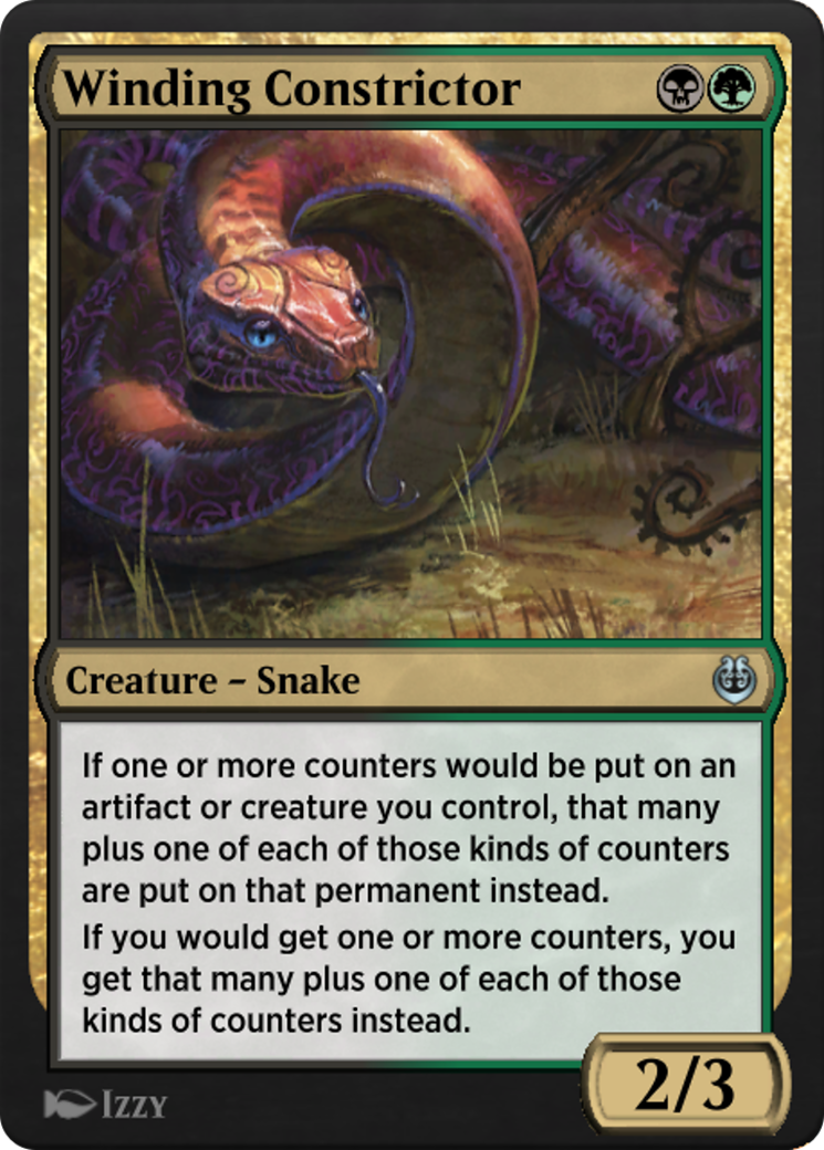 Image of Winding Constrictor (KLR-216) - Kaladesh Remastered
