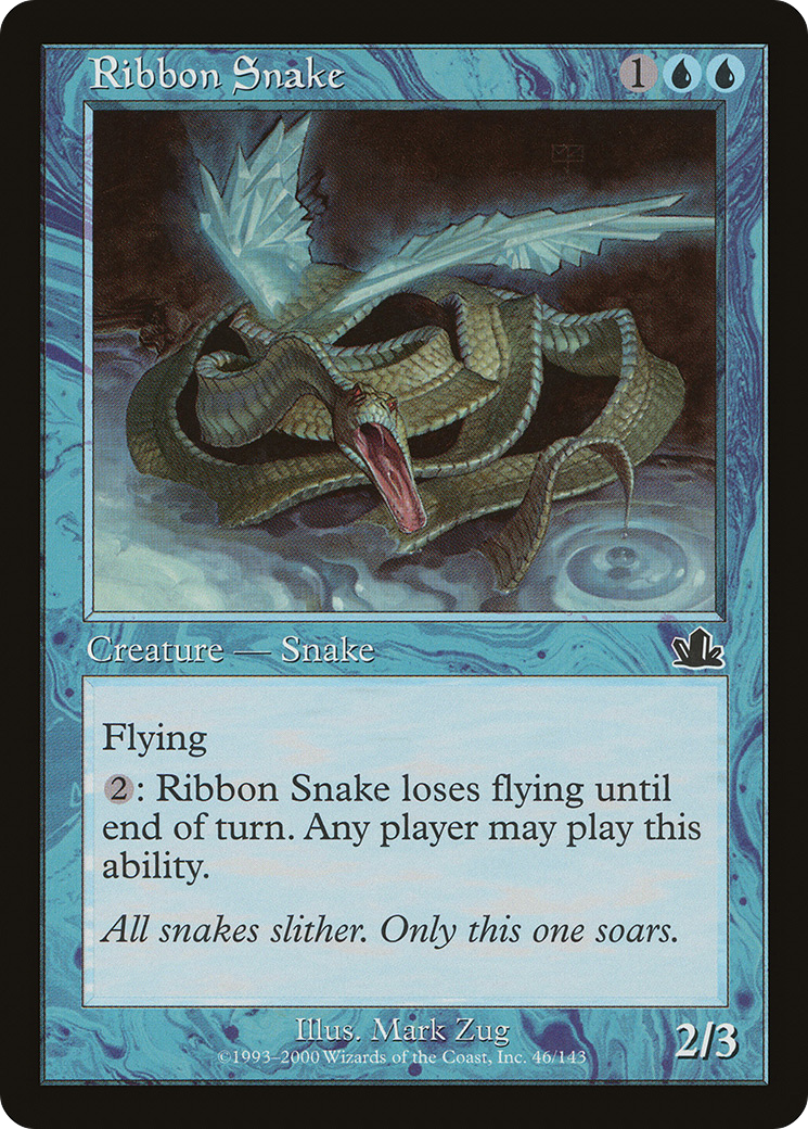 Image of Ribbon Snake (PCY-046) - Prophecy Foil