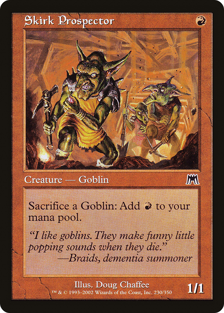 Image of Skirk Prospector (ONS-230) - Onslaught Foil