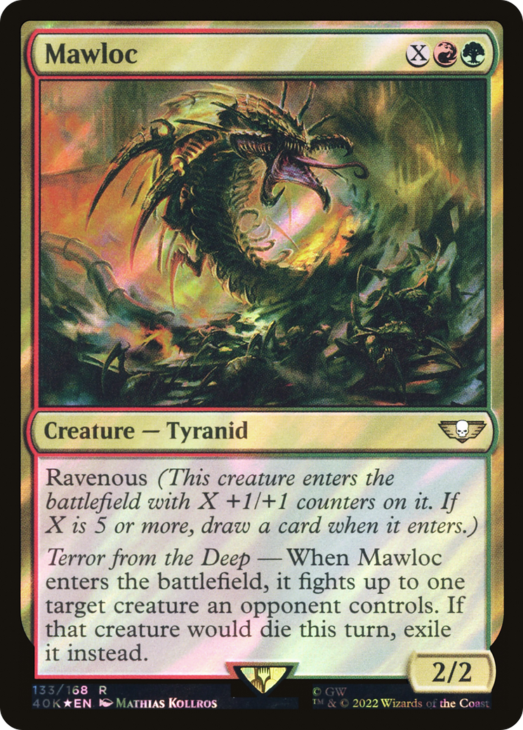 Image of Mawloc (Surge Foil) (40K-133) - Warhammer 40,000 Commander Foil