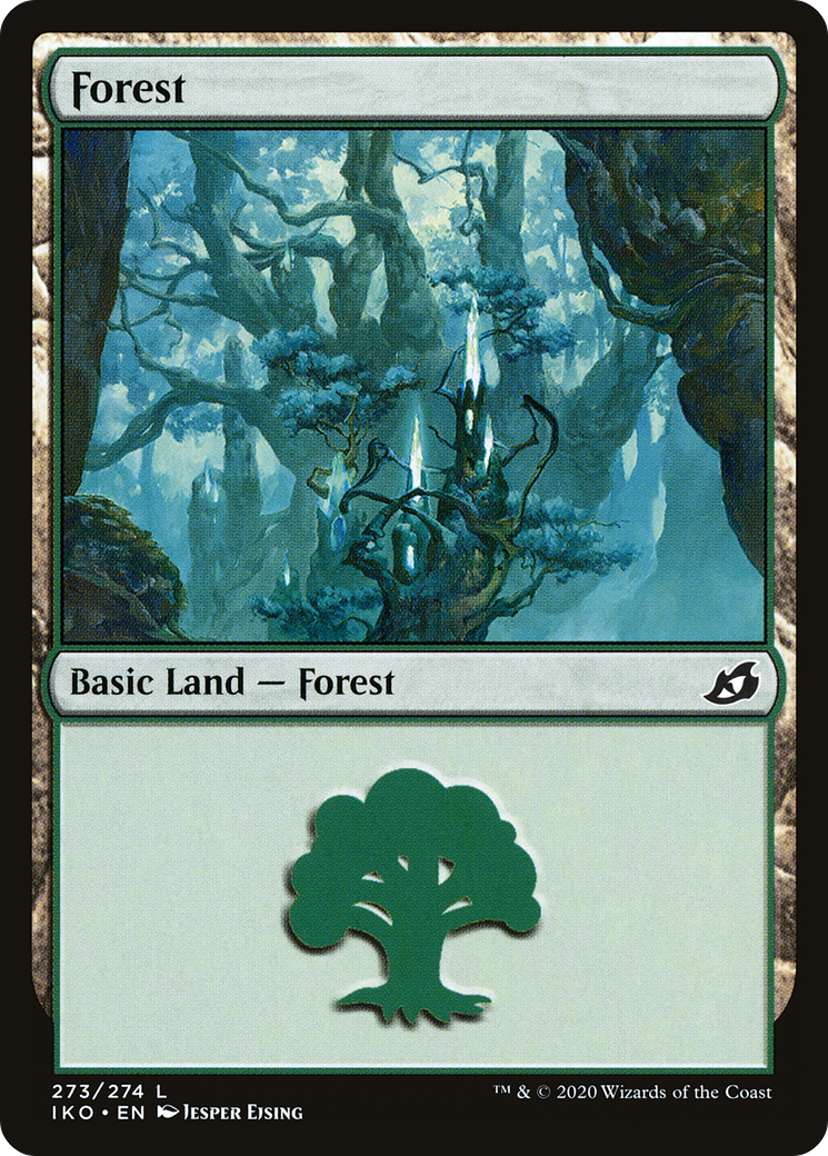 Image of Forest (273) (IKO-273) - Ikoria: Lair of Behemoths Foil