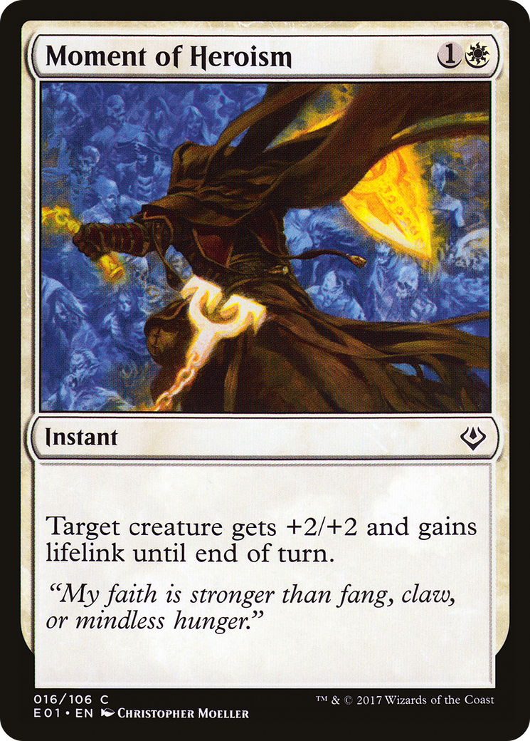 Image of Moment of Heroism (AC2-016) - Archenemy: Nicol Bolas
