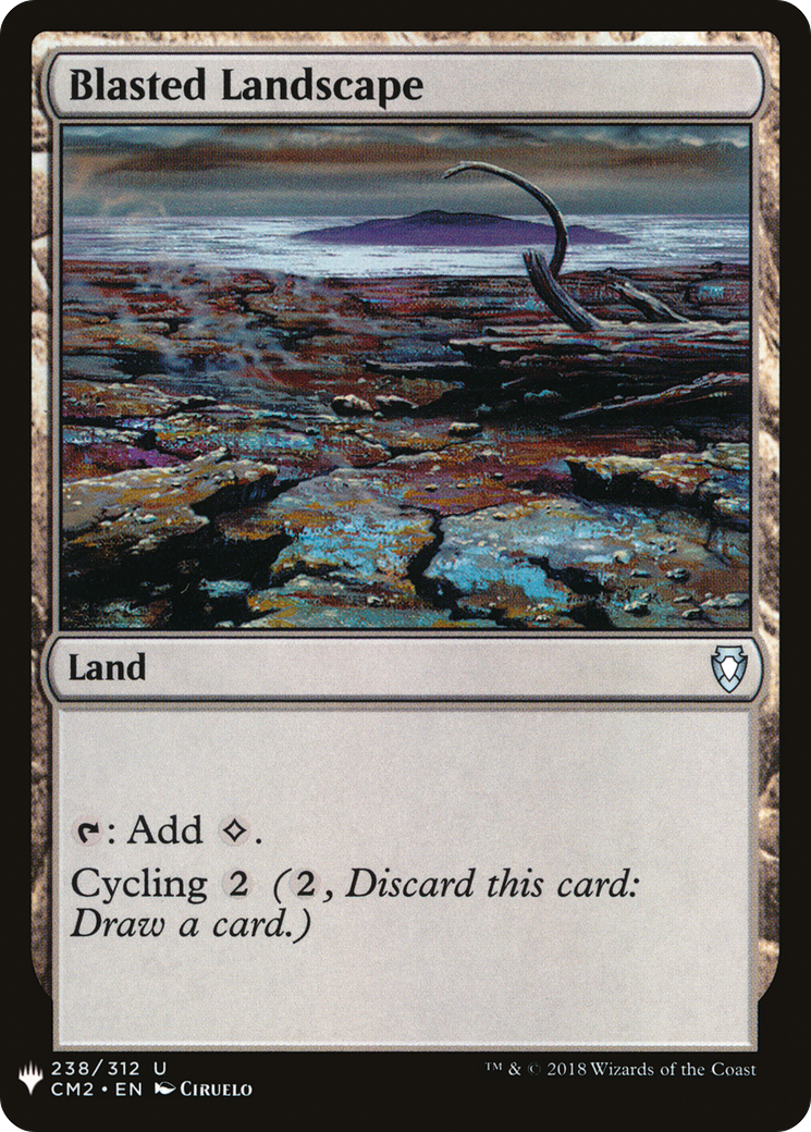 Image of Blasted Landscape (LIST-238) - The List