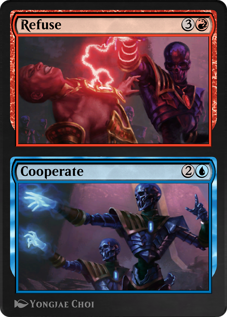 Image of Refuse // Cooperate (AKR-255) - Amonkhet Remastered