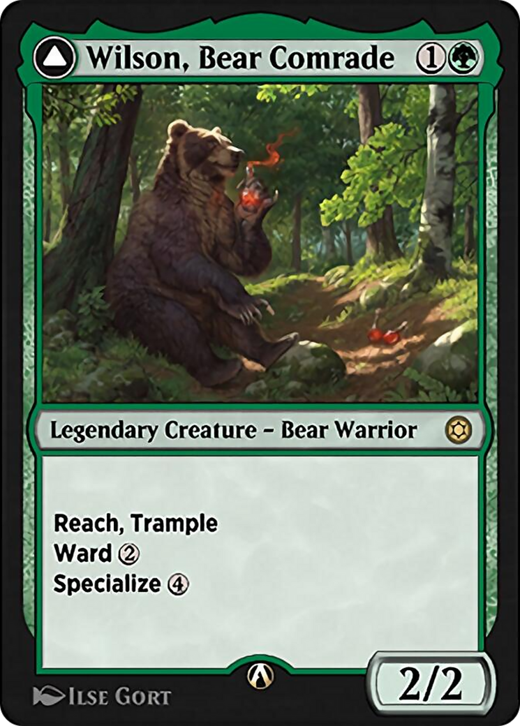Image of Wilson, Bear Comrade (HBG-019) - Alchemy Horizons: Baldur's Gate